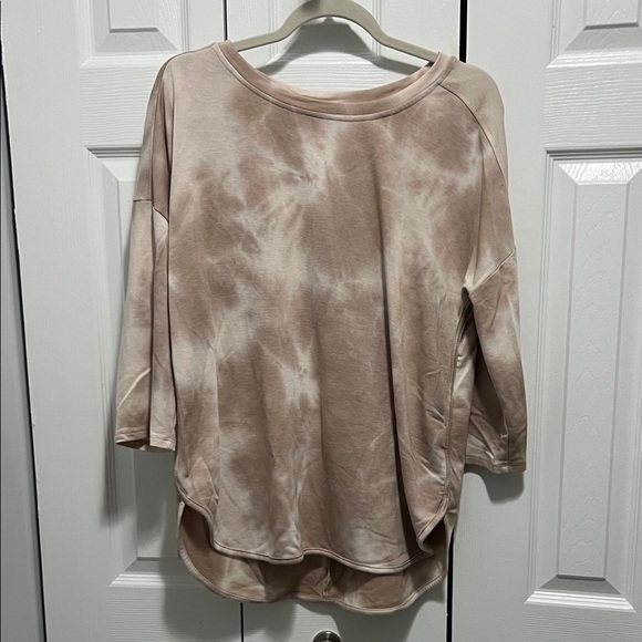 Cupio Tops - Cupio Women's Tie-Dye Sweatshirt - Cream